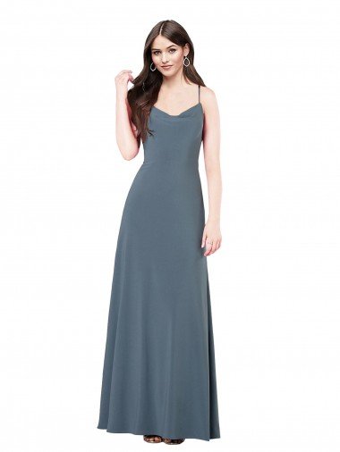 Classic Spandex Prom Dress with Scoop Neckline UK