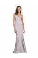 Crepe Mermaid Prom Dress with Low Back UK
