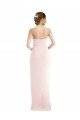 Halter Draped Tulip Skirt Maxi Prom Dress UK